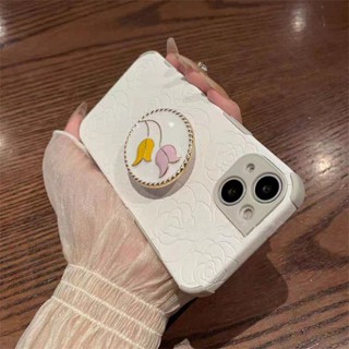 เคสโทรศัพท์มือถือหนัง ลายดอกคามิเลีย พร้อมขาตั้ง สําหรับ OPPO A96 5G Reno 5 5G 4G Reno 6 5G Reno 8 5G Reno 9 Pro Reno 7Z 5G Reno 8Z 5G R17