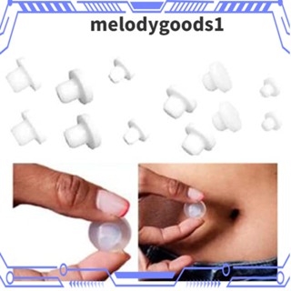 Melodygoods1 จุกซิลิโคน ทําความสะอาดง่าย ไม่ต้องเจาะสะดือหน้าท้อง สําหรับเก็บหน้าท้อง