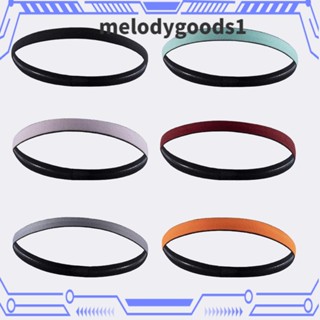 MELODYGOODS1 ที่คาดผม แบบยืดหยุ่น สีแคนดี้ สําหรับผู้หญิง และผู้ชาย