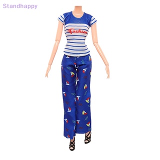 Standhappy ชุดมินิเดรสกระโปรงสั้น แฟชั่นฤดูร้อน สําหรับตกแต่งบ้านตุ๊กตา 30 ซม. 1 ชิ้น