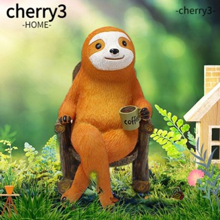 Cherry3 เก้าอี้โยกเรซิ่น รูปน้ําผึ้ง แบบสร้างสรรค์ สําหรับกลางแจ้ง