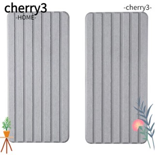 Cherry3 ที่วางสบู่ 2 ชิ้น 3 ชิ้น พร้อมที่รองแก้วไดอะโตไมต์ สีเทา ดูดซับน้ํา 2 ชิ้น 3 ชิ้น|จานวางสบู่ สบู่ สบู่ ถ้วย และขวดเครื่องดื่ม และพืช และขวดเครื่องสําอาง