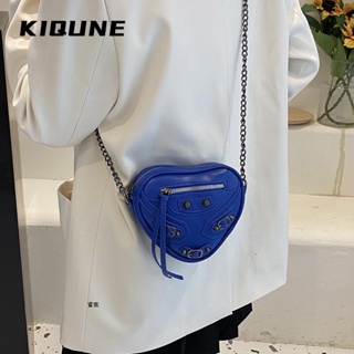 KIQUNE   กระเป๋าสะพาย ข้าง กระเป๋าผู้หญิงสะพายข้าง 2023 new  Korean Style Unique Beautiful คุณภาพสูง L91TK0L 37Z230910