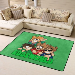 Eddsworld พรมปูพื้นแฟชั่น แบบนิ่ม กันลื่น ทนทาน ขนาด 120*160 ซม. สําหรับตกแต่งบ้าน ห้องนั่งเล่น