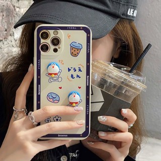 For ITEL Vision 1 Pro Vision 1 Plus A49 P36 A56 A58 A26 A37 S23 A60S เคสโทรศัพท์มือถือ ลายโดราเอมอน 3D แนวโบราณ เรียบง่าย สีขาว สําหรับ