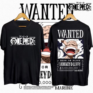 COD เสื้อยืดoversize One Piece Luffy Gear 5 nikaเสื้อยืดผู้ชายเท่ๆ พิมพ์ลาย แฟชั่น โอเวอร์ไซส์ เสื้อยืดคอกลม S-5XL tops t shirt