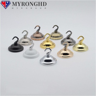 Myronghd อะแดปเตอร์ซ็อกเก็ตแปลงไฟ LED ฐานโลหะ สไตล์วินเทจ สําหรับแขวนเพดาน บ้าน