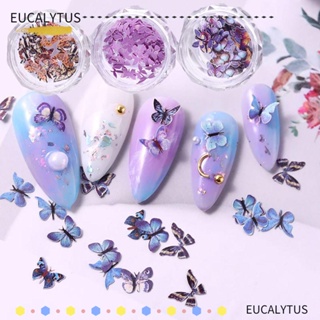 EUTUS อุปกรณ์ตกแต่งเล็บ เลื่อม DIY