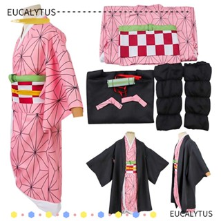 Eutus ชุดคอสเพลย์ อนิเมะตลก หลายขนาด สีชมพู