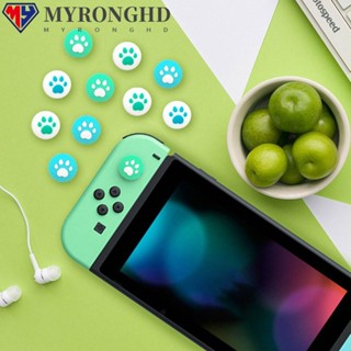 Myronghd ฝาครอบเกมแพดซิลิโคน สําหรับ Nintendo Switch 4 ชิ้น