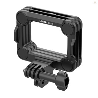 Fw Ulanzi GP-16 3-in-1 Sports Camera Magnetic Quick Release Bracket Action Camera Mount Replacement for  10/9/8