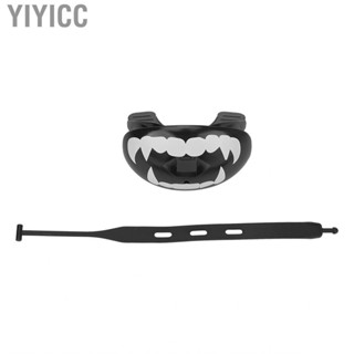 Yiyicc Black Sports Mouth Guard  Grade Shock Absorbing Protection Athletic Mouthguards for  Basketball