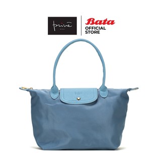 Bata บาจา PRIVE กระเป๋าสะพายไหล่ กระเป๋าสะพายข้าง ผ้าไนลอน  รุ่น Enrich สีฟ้า 9929021 สีแดง 9925021