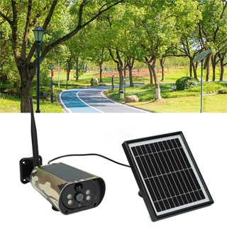 Nice photo กล้องรักษาความปลอดภัยพลังงานแสงอาทิตย์ 4G 1080P Video PIR Motion Detection 2 Way Voice Intercom Outdoor Solar Webcam