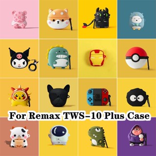  พร้อมส่ง!เคสโทรศัพท์มือถือแบบนิ่ม ลายการ์ตูน สําหรับ Remax TWS-10 Plus Remax TWS-10 Plus NO.2