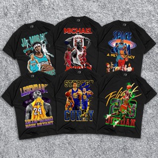 เสื้อยืดพิมพ์ลาย Flcls Saintgaze - Kaos nba original เสื้อยืดลําลอง แขนสั้น พิมพ์ลาย lakers chicago bulls bootleg Basket