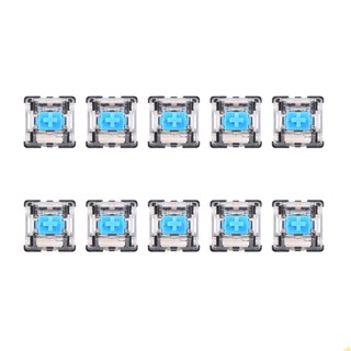 Yili สวิตช์คีย์บอร์ด 3Pin RGB MX กันฝุ่น DIY 10 ชิ้น