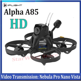 Iflight Alpha A85 HD Whoop BNF พร้อม Nebula Pro Nano Vista ระบบดิจิตอล HD BLITZ F411 Whoop AIO XING 1303 5000KV มอเตอร์ สําหรับ FPV