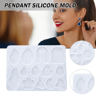 Earring Resin Mold Kit Silicone Jewelry Making Mold Pendant Resin Epoxy Molds