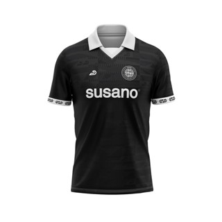 เสื้อโปโลลําลอง SUSANO LEGACY BLACK JERSEY ของแท้ สําหรับผู้ชาย