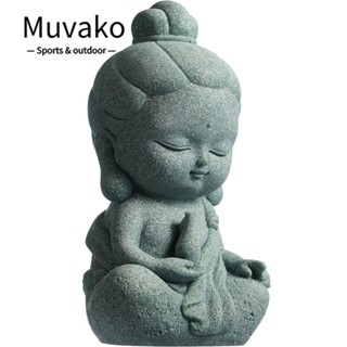 Muvako รูปปั้นต้นบอนไซน่ารัก ขนาดเล็ก 4.7*2.5 นิ้ว สําหรับตกแต่งบ้าน สวน