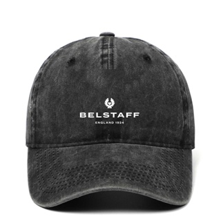 หมวกเบสบอล ผ้าฝ้าย ลาย Belstaff สําหรับผู้ชาย