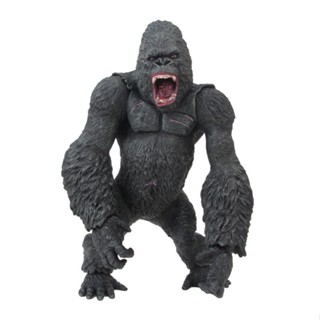 โมเดลฟิกเกอร์ PVC รูป Godzilla vs Kong แฮนด์เมด ขนาดใหญ่ 35 ซม. ของขวัญวันเกิดฮาโลวีน สําหรับเด็ก