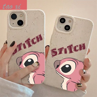 เคสป้องกันโทรศัพท์มือถือ แบบนิ่ม ลาย Stitch กันกระแทก สําหรับ Apple Iphone 14promax 13 12 11 7 8plus VAII