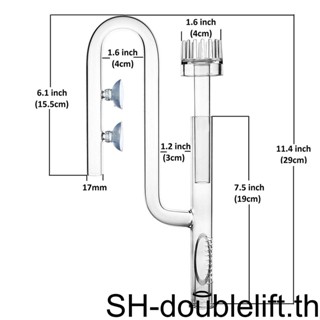 ท่อแก้วกรองน้ํา สําหรับตู้ปลา 1 ชิ้น