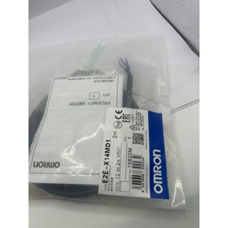 ถูกมาก Omron E2E-X14MD1 12-24vdc proximity sensor สายยาว2เมตร ทักเชท