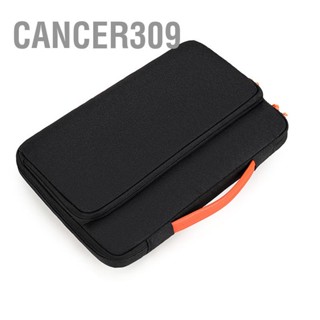  Cancer309 เคสแล็ปท็อปกันน้ำสไตล์เรียบง่ายความจุขนาดใหญ่ซับในนุ่มสายรัดแขนแล็ปท็อปสำหรับอุปกรณ์อิเล็กทรอนิกส์แล็ปท็อป