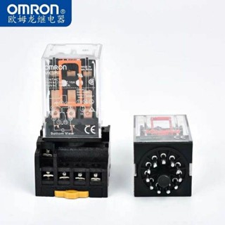 ในไทย รีเลย์ omron  MK3P-I AC220V  ,12VDC  ,24VDC+ซ็อคเก็ต (ได้ทั้งชุด).