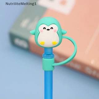 [NutriliteMelting1] จุกปิดหลอดดูดน้ํา แบบซิลิโคน ลายการ์ตูน ใช้ซ้ําได้ สําหรับห้องครัว 1 ชิ้น [TH]