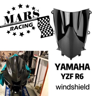 กระจกกันลมพลาสติก ABS สําหรับรถจักรยานยนต์ Yamaha yzf r6 YZFR6 yzf-r6 2017 2018 2019 2020
