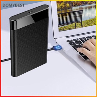 ❤ Domybest กล่องฮาร์ดดิสก์มือถือ 2.5 นิ้ว Plug and Play สําหรับ SSD and HDD UK