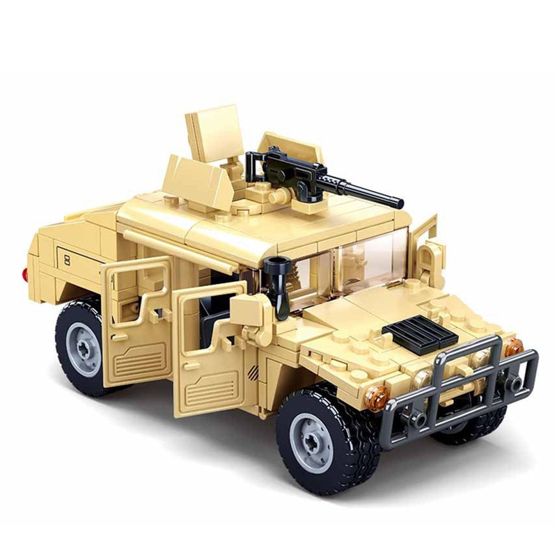 ของเล่นตัวต่อเลโก้ รถถังทหาร รถตํารวจเมืองทหาร Lepin World War 2 WW2 SWAT SLDW