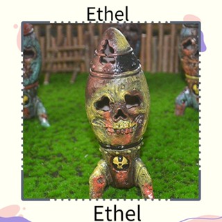 Ethel1 กะโหลกบอมบ์ เรซิน สําหรับตกแต่งสวน กลางแจ้ง