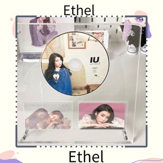 Ethel1 ขาตั้งอะคริลิค ขนาด 3 นิ้ว สําหรับวางการ์ดรูปภาพ ซีดี และการ์ด