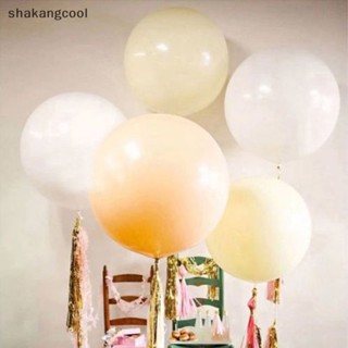 Shakangcool ลูกโป่งยางฮีเลียม ขนาดใหญ่ 36 นิ้ว หลากสี สําหรับตกแต่งปาร์ตี้วันเกิด งานแต่งงาน