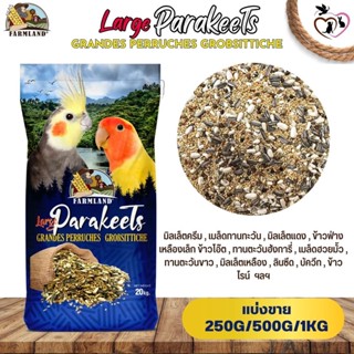 Farmland Large Parakeets Grandes Perruches Grobsittiche (แบ่งขาย 250G/500G/1KG)