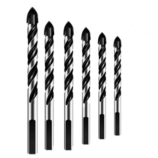 ⚡NEW 8⚡Drill Bits Wear Resistance 6PCS Alloy Carbide Drill Bit Cemented Carbide