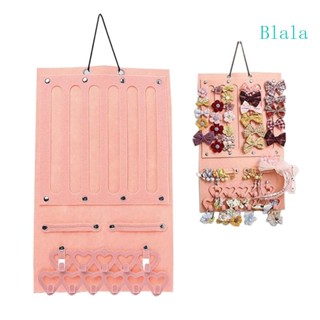 Blala Felt ที่เก็บเครื่องประดับผม โบว์ ที่คาดผม ปิ่นปักผม ชั้นวางห่วงผม สําหรับเด็ก เด็กผู้หญิง