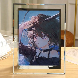 （Detective Conan Kudo Shinichi）กรอบรูปคริสตัล กรอบรูปแก้วคริสตัล ของขวัญวันเกิดอนิเมะ