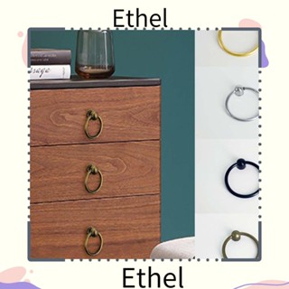 Ethel1 ลูกบิดมือจับประตู โลหะผสมสังกะสี สไตล์โมเดิร์น มินิมอล สําหรับตู้เสื้อผ้า