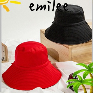 EMILEE หมวกบักเก็ต ป้องกันรังสียูวี แบบพกพา พับได้