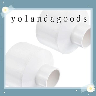 Yola อะแดปเตอร์เชื่อมต่อเครื่องกรองน้ํา PVC ความแข็งแรงสูง 90*40 มม. สําหรับห้องครัว 2 ชิ้น