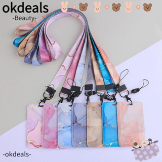 Okdeals ที่ใส่นามบัตร ป้ายธนาคาร ID น่ารัก อุปกรณ์นักเรียน