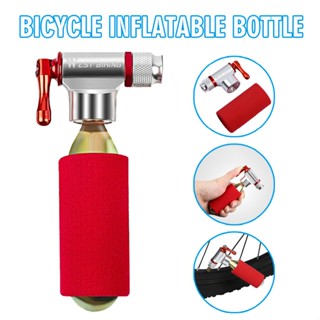 Mini Bicycle Pump Aluminum MTB Bike CO2 Tire Inflator for Schrader/Presta Valve