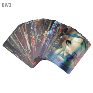 BW3 Wonderland Tarot Cards เกมกระดานครอบครัว Mysterious Interactive Divination Card