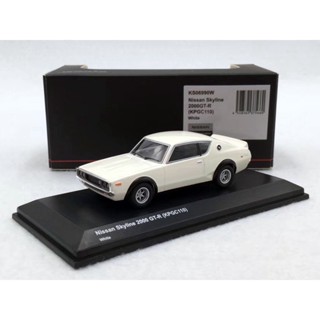 โมเดลรถยนต์ Kyosho 1:64 Nissan Skyline Skyline 2000 KPGC10 110 GT-R อัลลอยด์